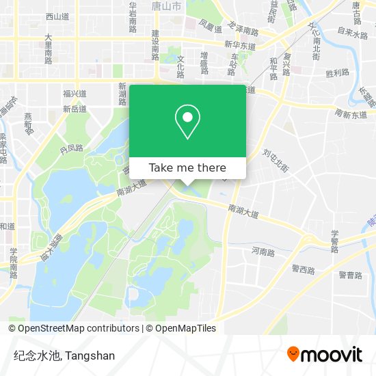 纪念水池 map