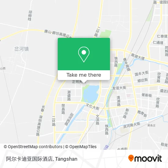 阿尔卡迪亚国际酒店 map