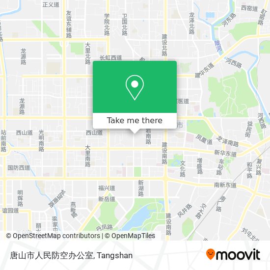 唐山市人民防空办公室 map