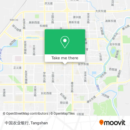 中国农业银行 map