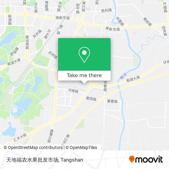 天地福农水果批发市场 map