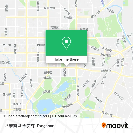 常泰南里 金安苑 map