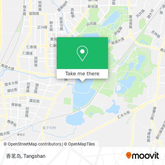 香茗岛 map
