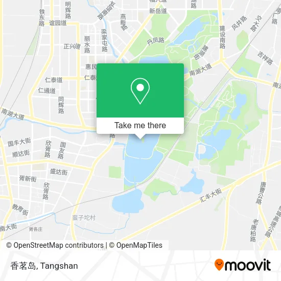 香茗岛 map