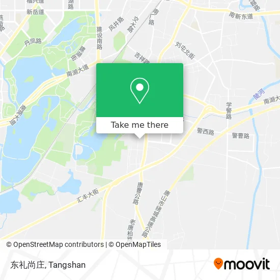 东礼尚庄 map