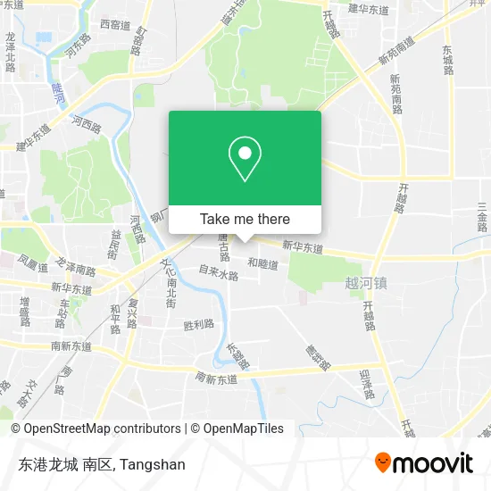 东港龙城 南区 map