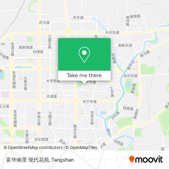 富华南里 现代花苑 map