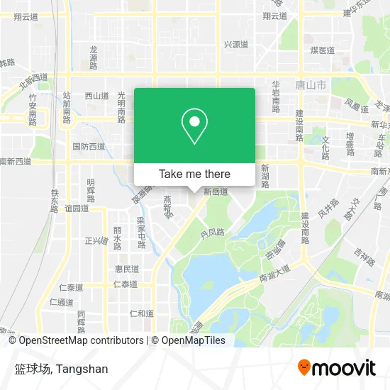 篮球场 map