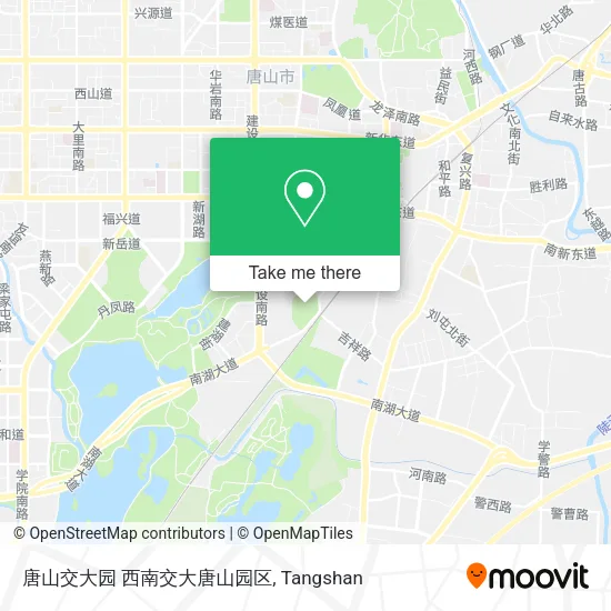 唐山交大园 西南交大唐山园区 map