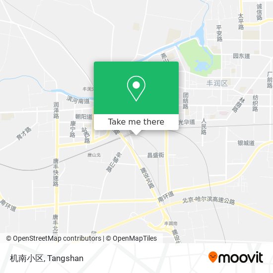 机南小区 map