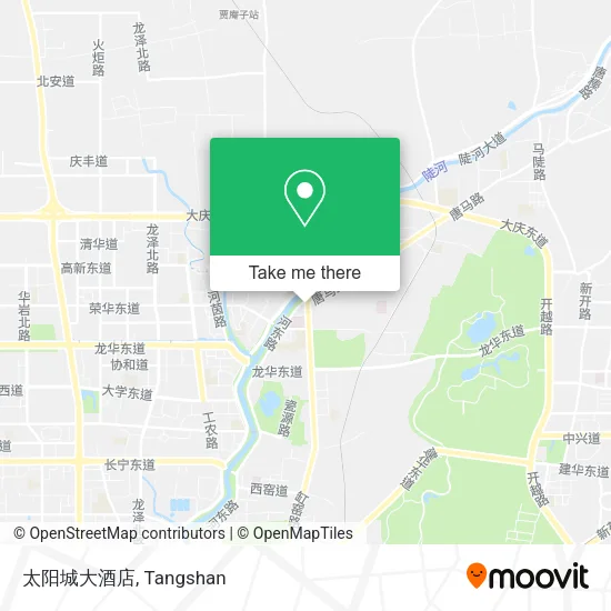太阳城大酒店 map