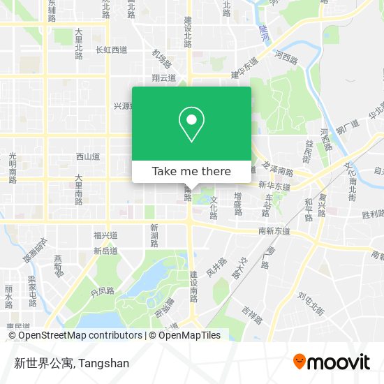 新世界公寓 map
