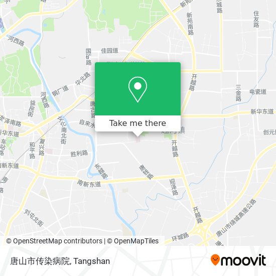 唐山市传染病院 map