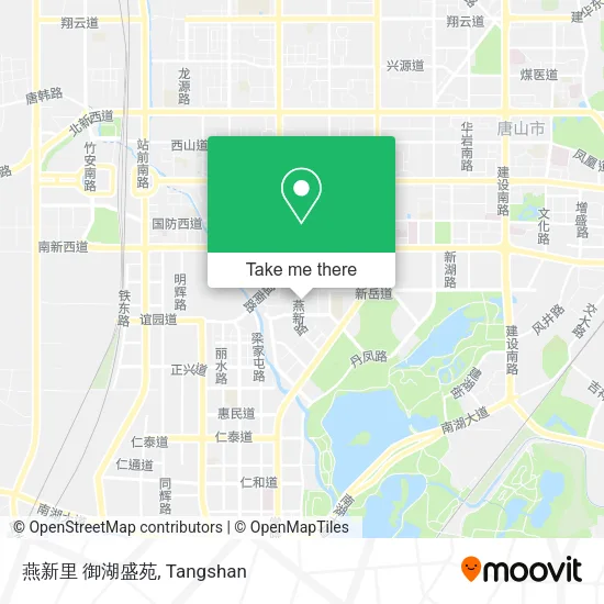 燕新里 御湖盛苑 map
