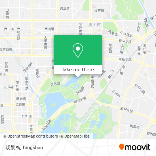观景岛 map