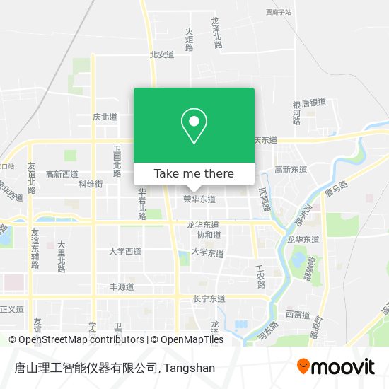 唐山理工智能仪器有限公司 map