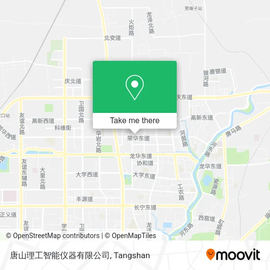 唐山理工智能仪器有限公司 map