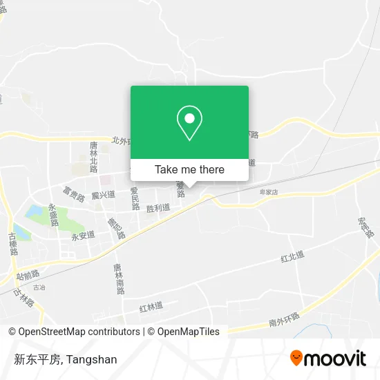 新东平房 map