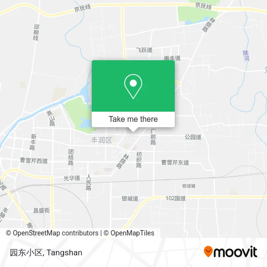 园东小区 map
