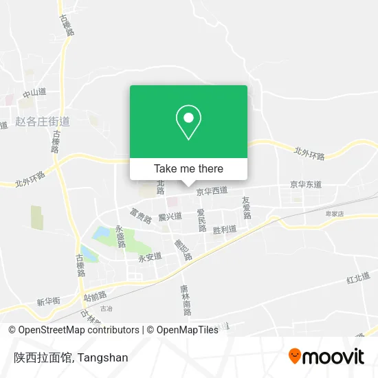 陕西拉面馆 map