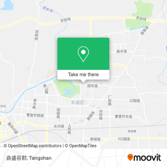 鼎盛容郡 map