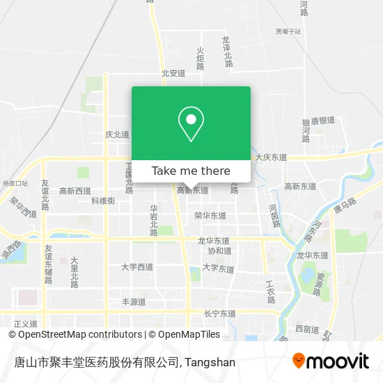 唐山市聚丰堂医药股份有限公司 map