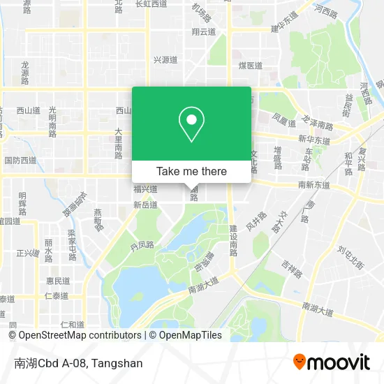 南湖Cbd A-08 map