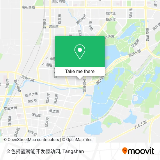 金色摇篮潜能开发婴幼园 map