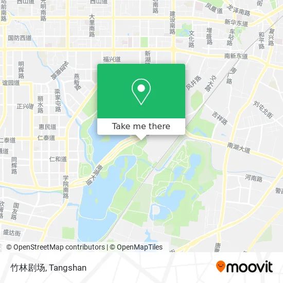 竹林剧场 map