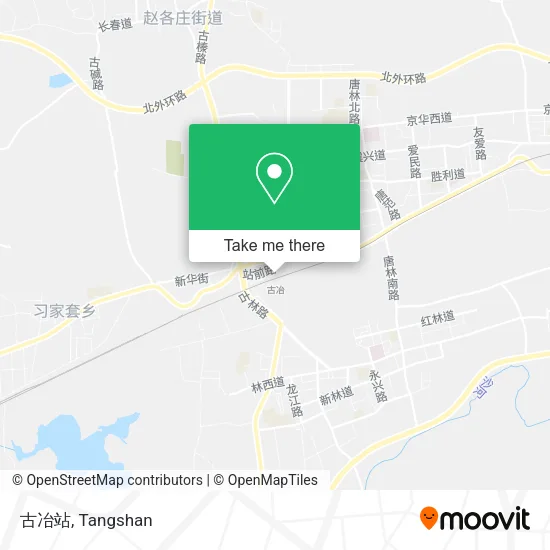 古冶站 map