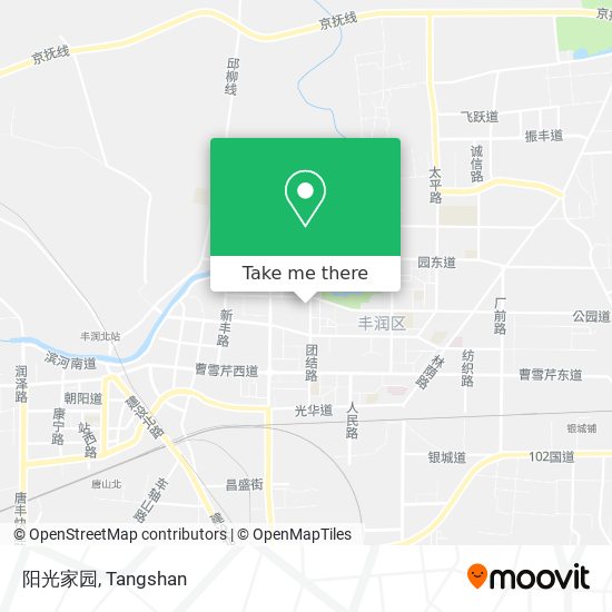阳光家园 map
