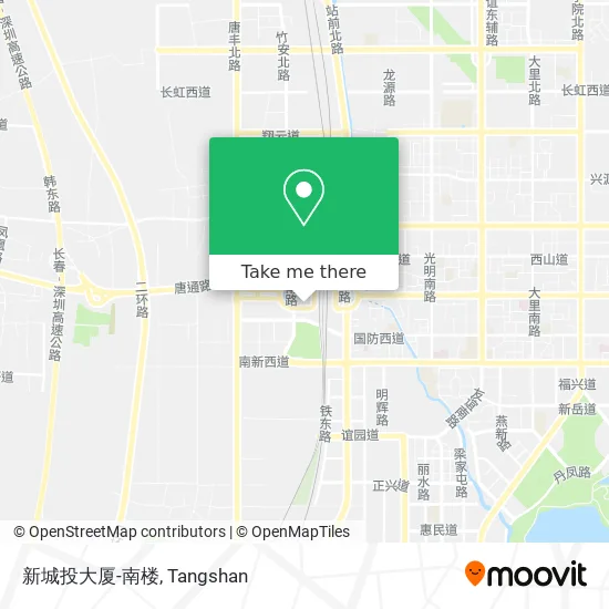 新城投大厦-南楼 map