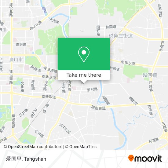 爱国里 map