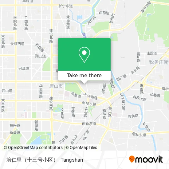 培仁里（十三号小区） map