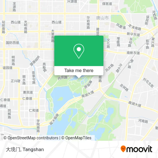 大境门 map