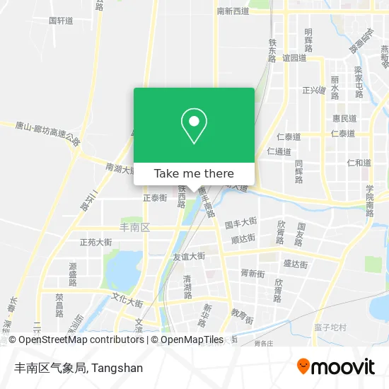 丰南区气象局 map
