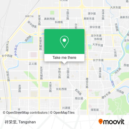 祥荣里 map