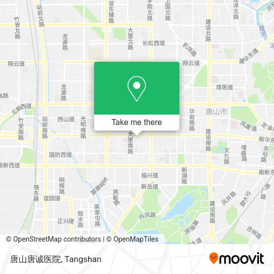 唐山唐诚医院 map