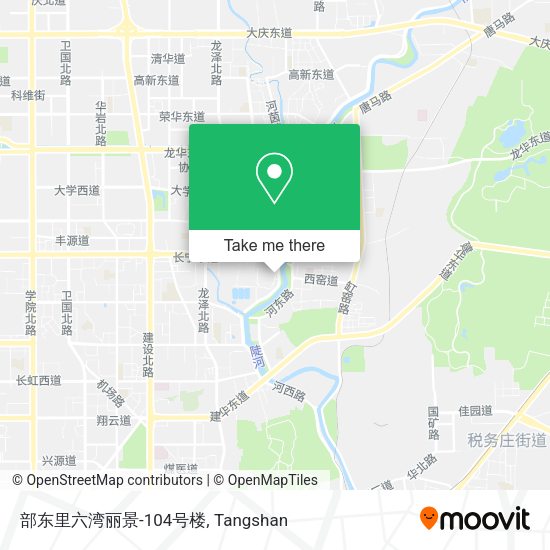 部东里六湾丽景-104号楼 map