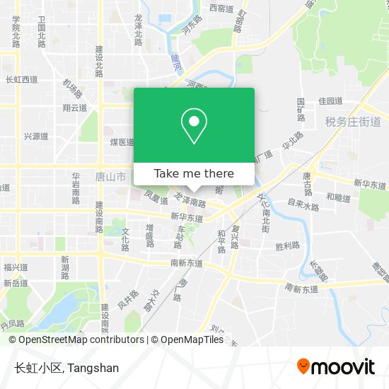 长虹小区 map