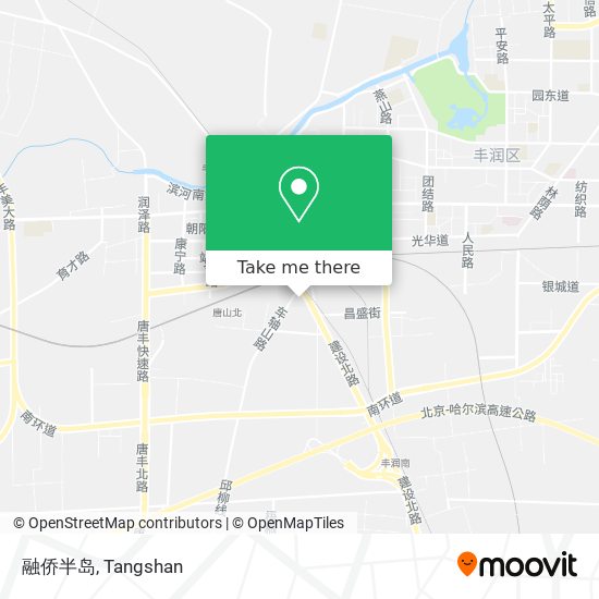 融侨半岛 map