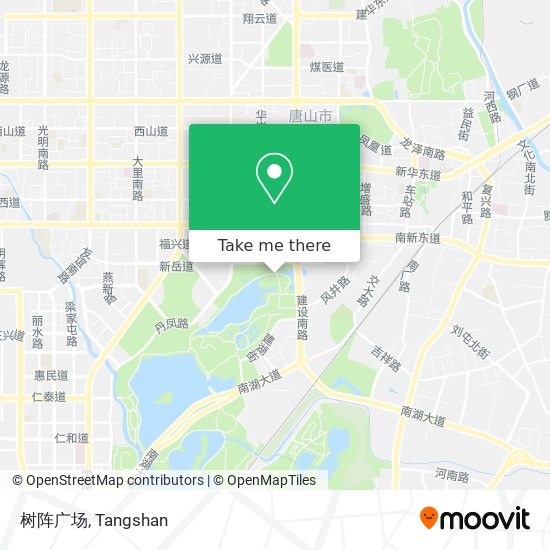 树阵广场 map