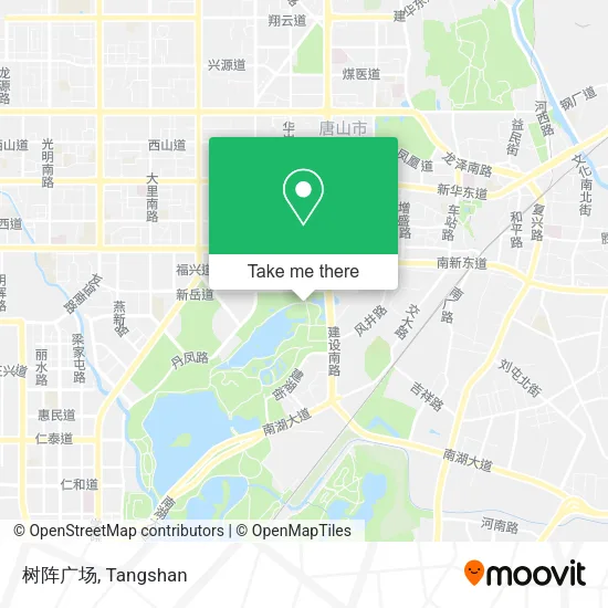 树阵广场 map