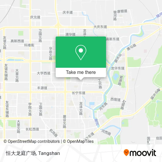 恒大龙庭广场 map