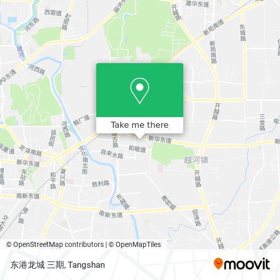 东港龙城 三期 map