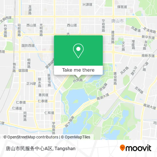 唐山市民服务中心A区 map