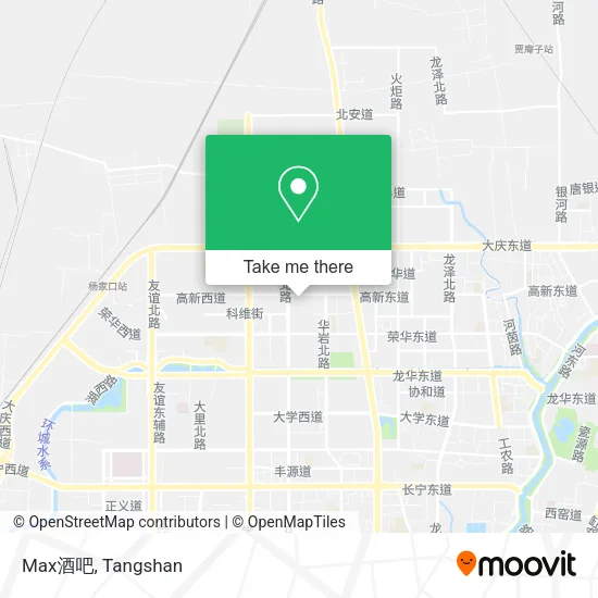 Max酒吧 map