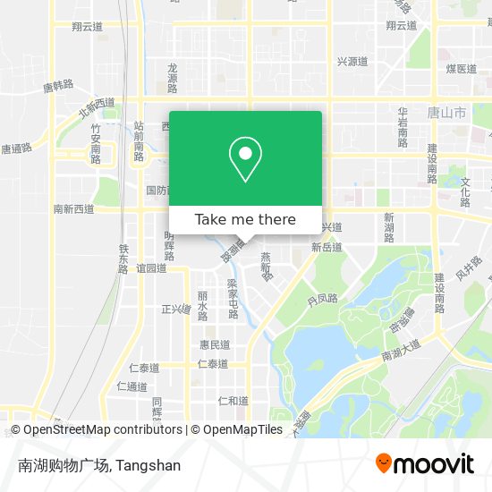 南湖购物广场 map