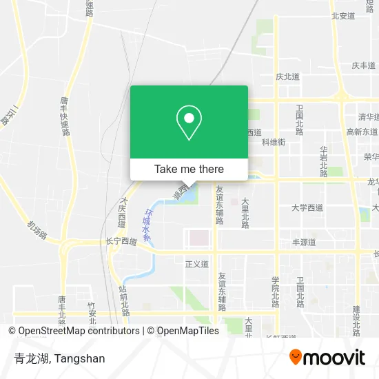 青龙湖 map