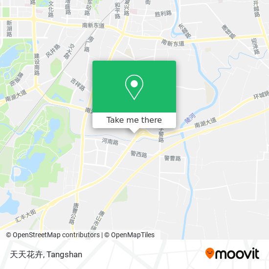 天天花卉 map